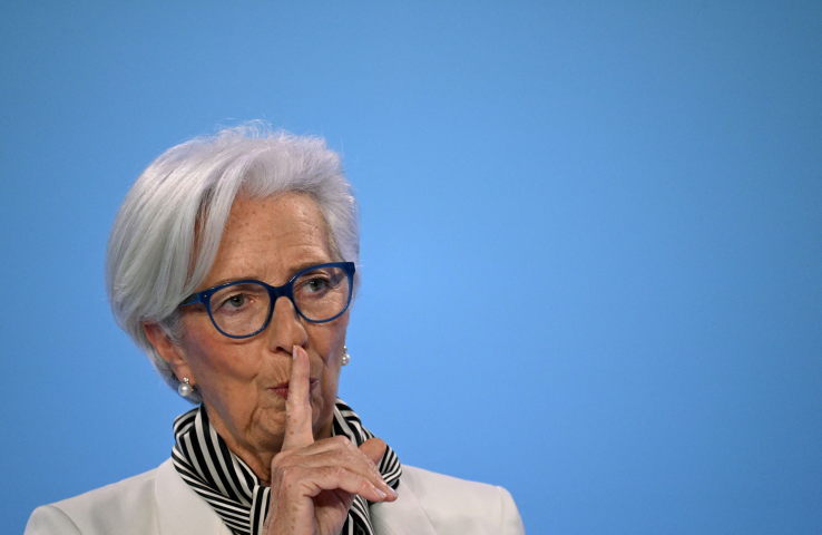 Christine Lagarde, présidente de la Banque centrale européenne - Kirill KUDRYAVTSEV / AFP

