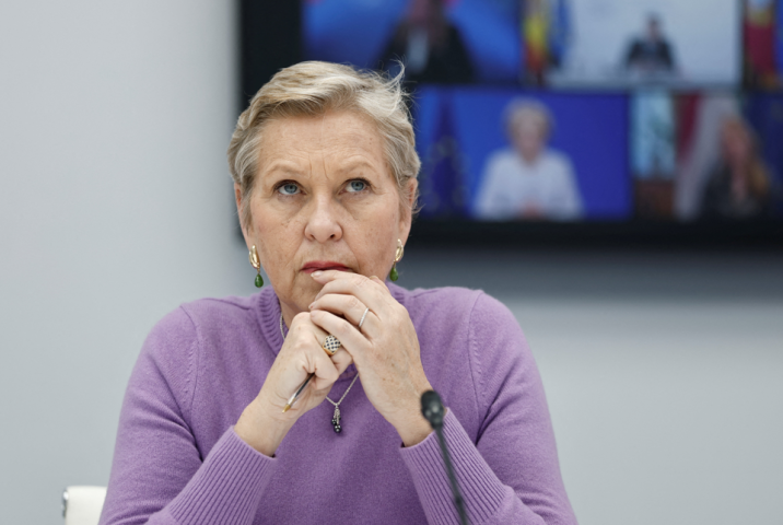 Anne Le Hénanff, Ministre déléguée chargée de l’Intelligence artificielle et du Numérique - Photo par BENOIT TESSIER / POOL / AFP