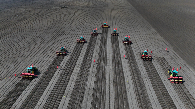 Les matières premières agricoles n'échappent pas au constat d'une plus grande volatilité. Photo by WANG SONG / XINHUA / Xinhua via AFP