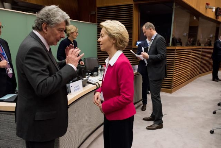 Thierry Breton Van der Leyen 