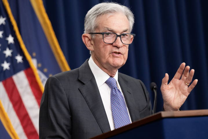 Jerome Powell, président de la Réserve fédérale américaine - SAUL LOEB / AFP