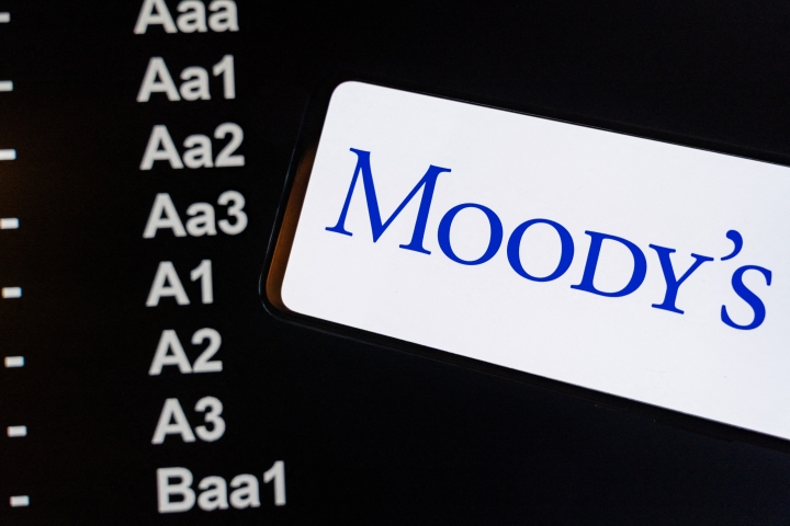 Moody's Ratings, financial rating agencies. Photo by Jean-Marc Barrère / Hans Lucas / Hans Lucas via AFP