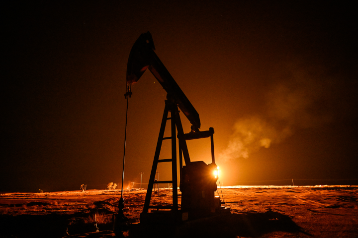 Puit de pétrole. Getty Images via AFP