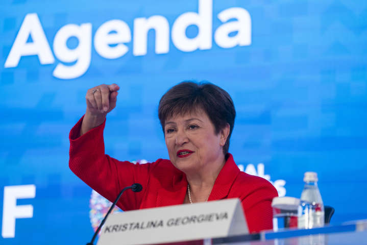 Kristalina Georgieva, directrice générale du Fonds monétaire international - Liu Jie/XINHUA-REA