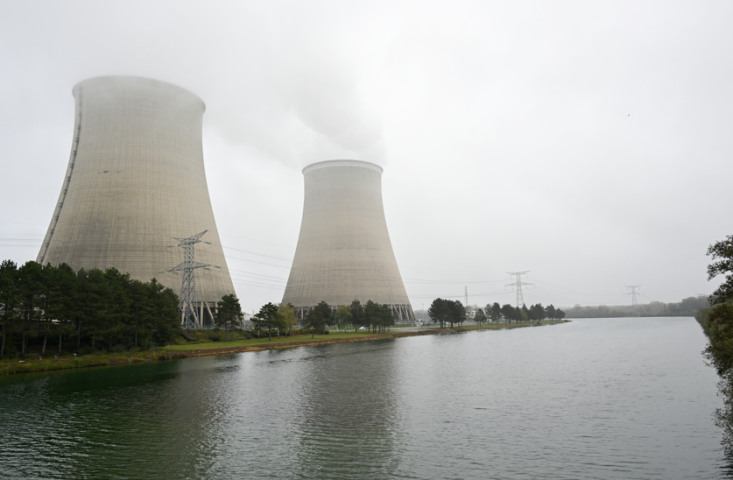 Centrale nucléaire de Nogent-sur-Seine. Photo by Bertrand GUAY / AFP