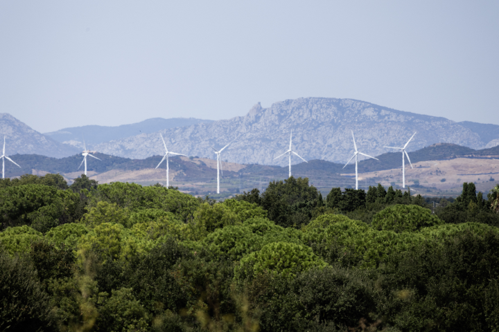 Eoliennes. Photo par QUENTIN DE GROEVE / HANS LUCAS / HANS LUCAS VIA AFP