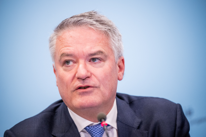 Mathias Cormann, secrétaire général de l'OCDE - JASPER JACOBS / BELGA MAG / Belga via AFP