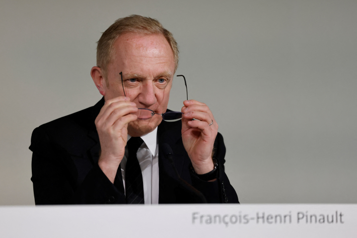 Francois-Henri Pinault, le Président-Directeur général de Kering - Photo by Ludovic MARIN / AFP