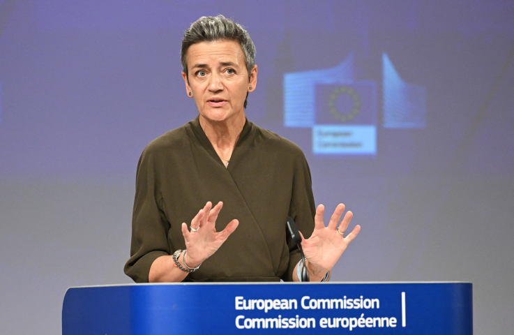 Margrethe Vestager - Dursun Aydemir / ANADOLU AGENCY / Anadolu Agency via AFP