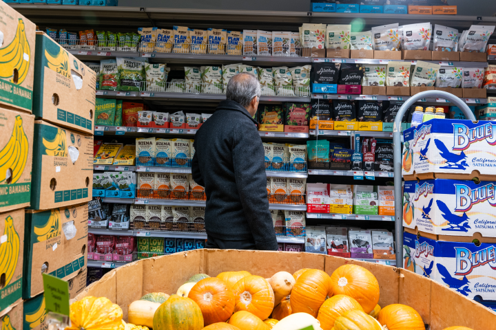 Rayon alimentaire. Photo by SPENCER PLATT / GETTY IMAGES NORTH AMERICA / Getty Images via AFP