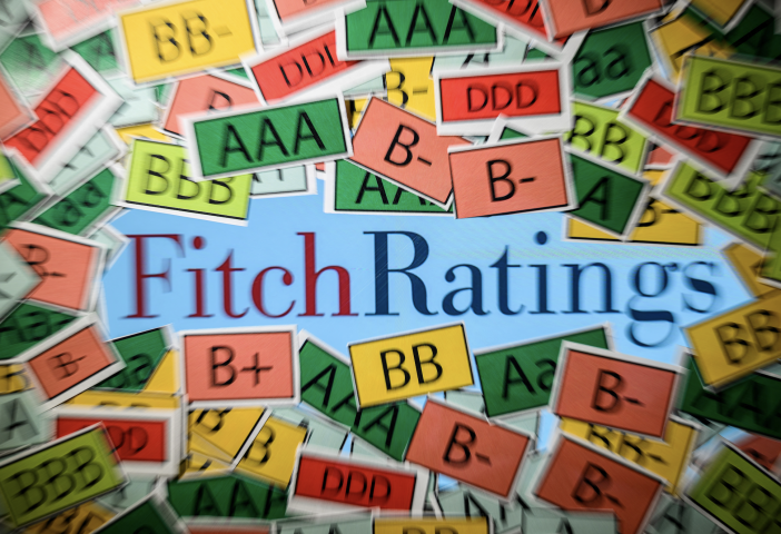 Fitch Ratings. Photo by Lionel BONAVENTURE / AFP