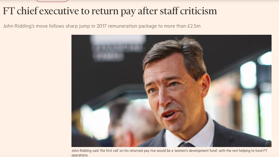 Capture d'écran FT - Financial Times