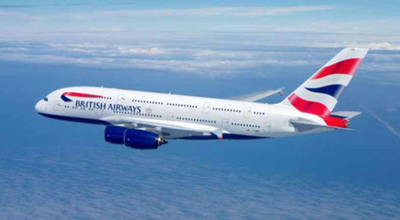 A 380 de British Airways - Crédit Photo : DR