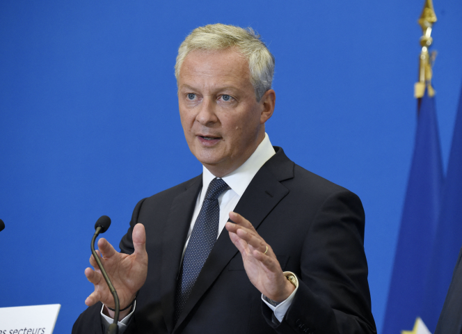 Bruno Le Maire, ministre de l’Economie, des Finances et de la Relance - Eric PIERMONT / AFP