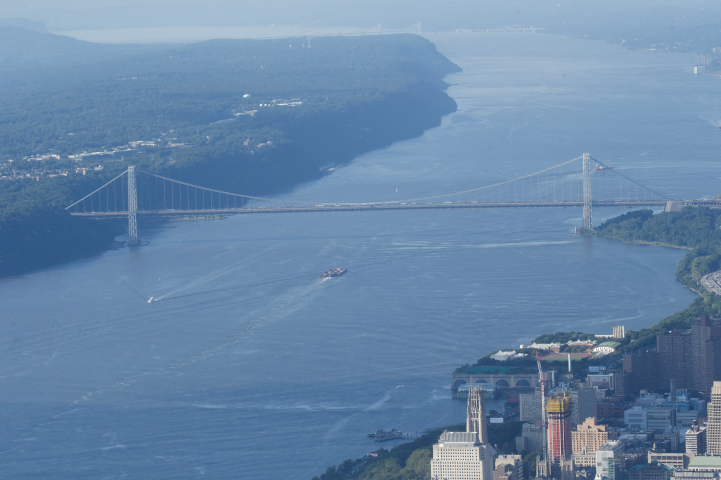 Pont George Washington À New York - KENA BETANCUR / AFP