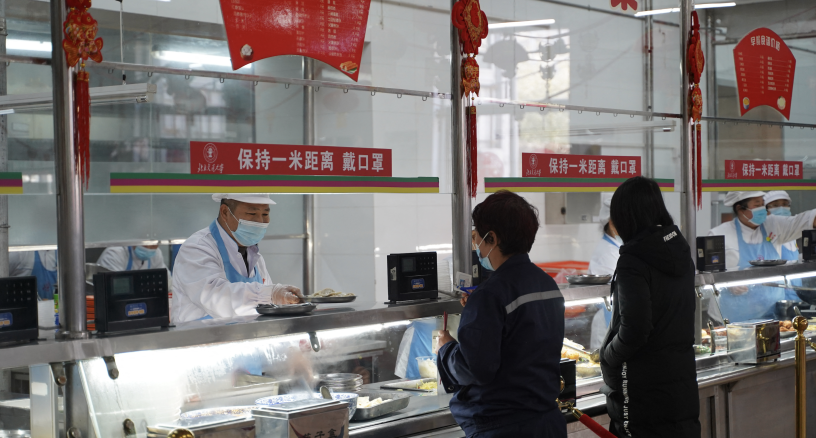 Service de restauration en Chine, Zhang Haobo / XINHUA / Xinhua via AFP