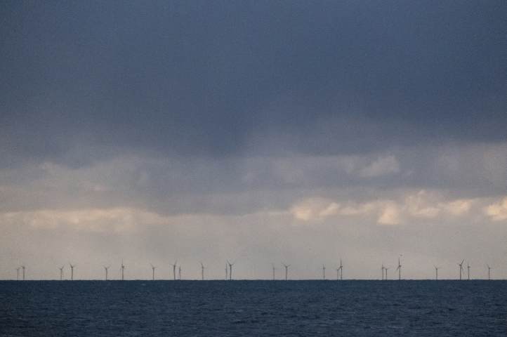 Parc éolien marin - Martin Bertrand / Hans Lucas / Hans Lucas via AFP