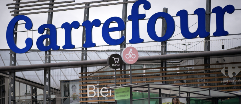 Magasin du groupe Carrefour, LOIC VENANCE / AFP