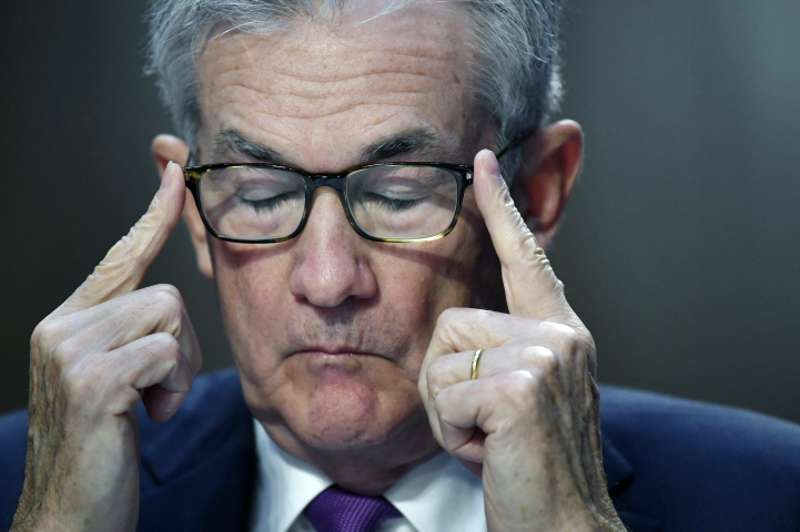 Jerome Powell, président de la Réserve fédérale américaine - Matt McClain / POOL / AFP