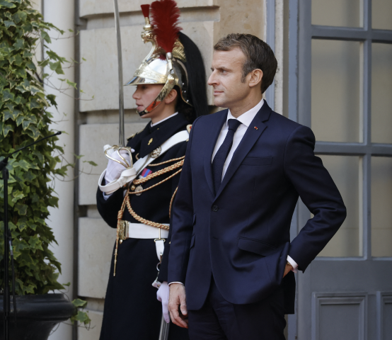 Emmanuel Macron - Albert Cara / ANADOLU AGENCY / Anadolu Agency via AFP