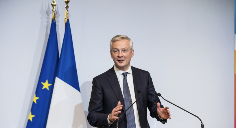  Bruno Le Maire, ministre de l'Économie.  Amaury Cornu / Hans Lucas / Hans Lucas via AFP