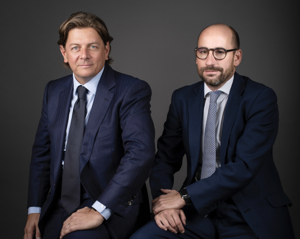 Antoine Flamarion et Mathieu Chabran, cofondateurs de Tikehau Capital. DR