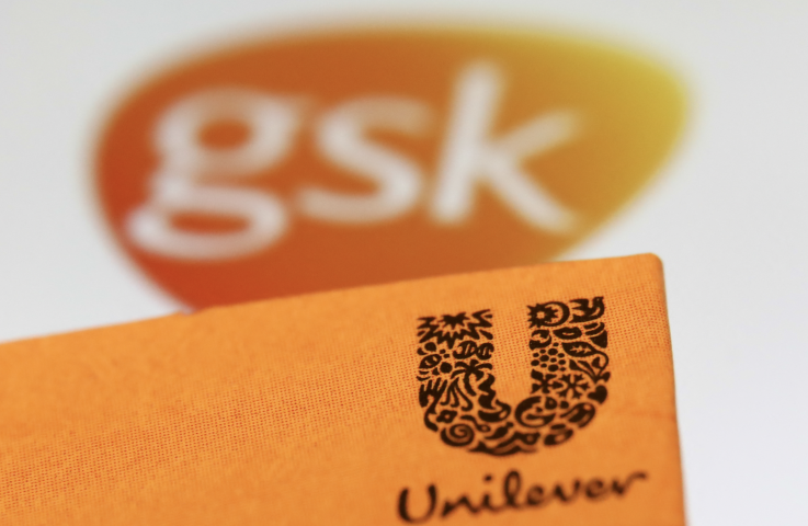 Unilever et GSK. Jakub Porzycki / NurPhoto / NurPhoto via AFP