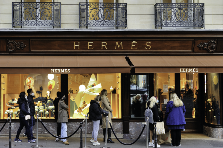 Hermès - Â© Jarry-Tripelon / Onlyfrance.f / ONLY FRANCE / Only France via AFP