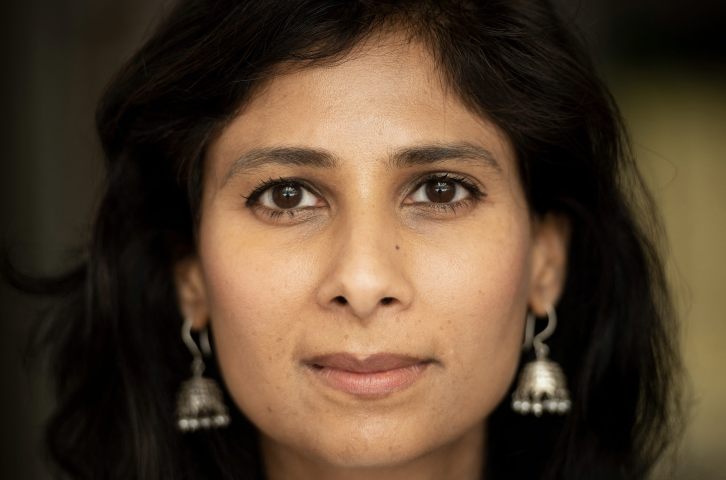 Gita Gopinath, directrice adjointe du Fonds monétaire international - Brendan Smialowski / AFP