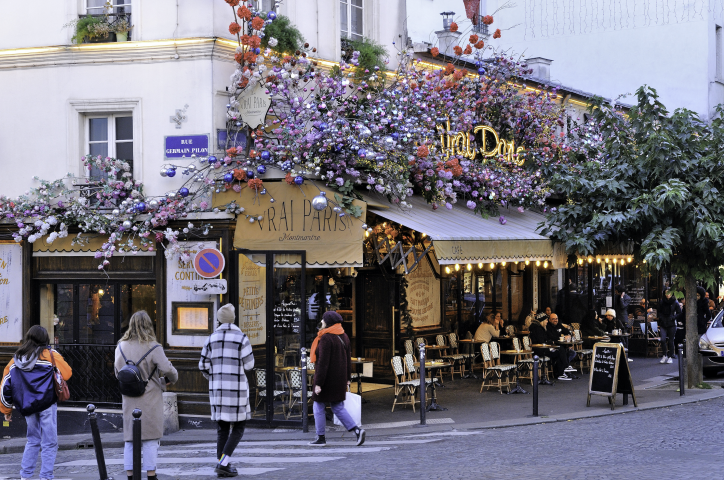 Restaurant à Paris - Â© Jarry-Tripelon / Onlyfrance.f / ONLY FRANCE / Only France via AFP