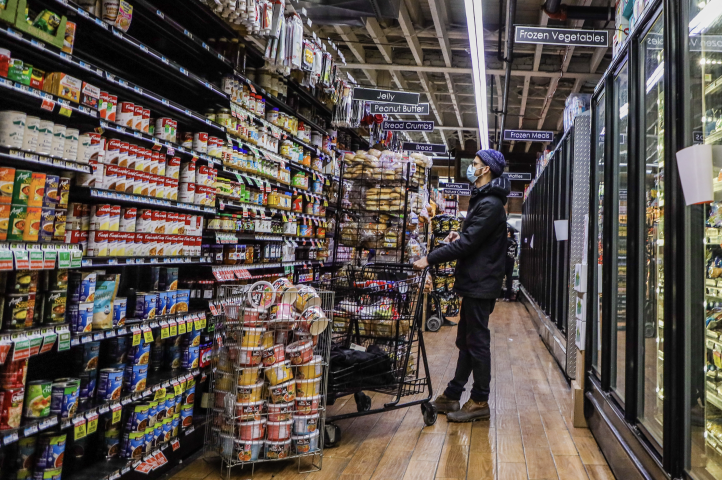 Supermarché à New York - VANESSA CARVALHO / BRAZIL PHOTO PRESS / Brazil Photo Press via AFP