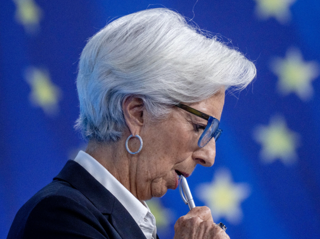 Christine Lagarde, présidente de la Banque centrale européenne - Michael Probst / POOL / AFP