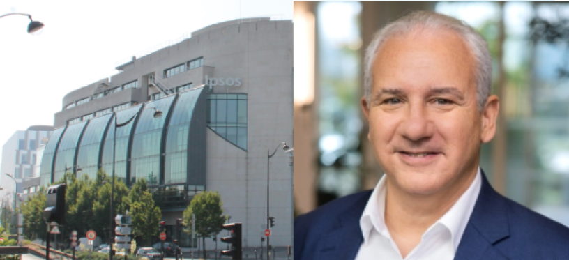 Siège d'Ipsos et Jean Laurent Poitou. Crédits : Ipsos