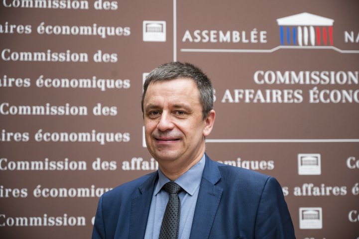 Luc Rémont, lors de son audition par la Commission des Affaires économiques de l'Assemblée Nationale - Come SITTLER/REA