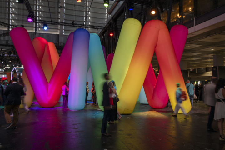 VivaTech 2025. (Photo de Serge Tenani / Hans Lucas / Hans Lucas via AFP)