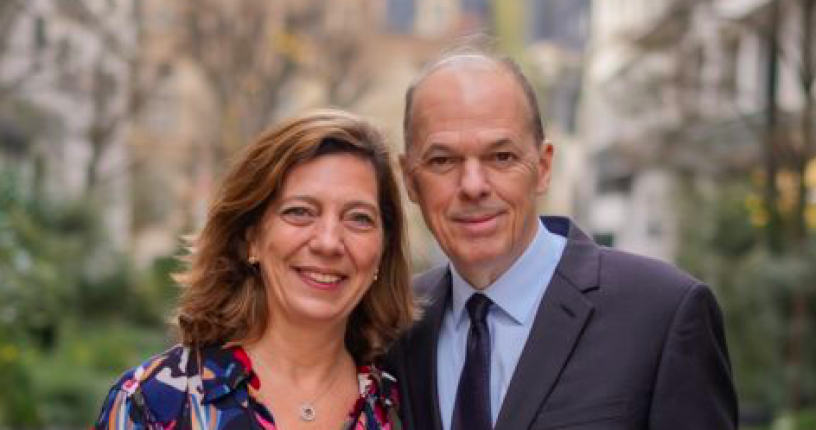 Sophie de Nadaillac et François-Marc Durand (compte personnel Linkedin de Sophie de Nadaillac)