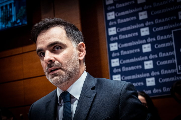 Laurent Saint- Martin, ministre du Budget et des Comptes publics (Photo by Amaury Cornu / Hans Lucas / Hans Lucas via AFP)