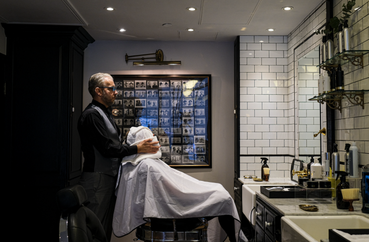 Coiffeur chinois. Photo by Keith Tsuji / GETTY IMAGES ASIAPAC / Getty Images via AFP