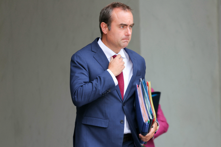 Sébastien Lecornu, Premier ministre - Thomas SAMSON / AFP