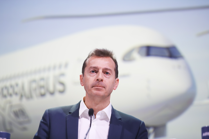 Guillaume Faury, le directeur général d'Airbus - Lydie LECARPENTIER/REA