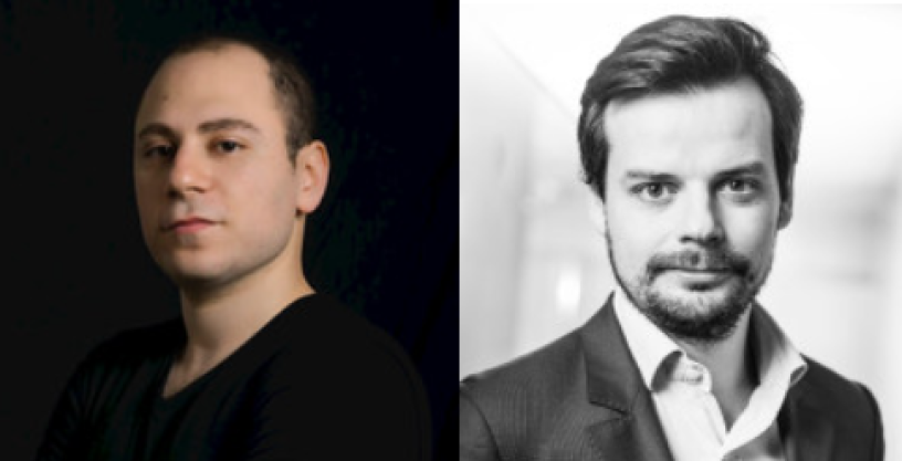 Pascal Ghoson, président du conseil d'administration d'Hopium et Thomas Picquette, directeur général. Crédits : photos issues de LinkedIn