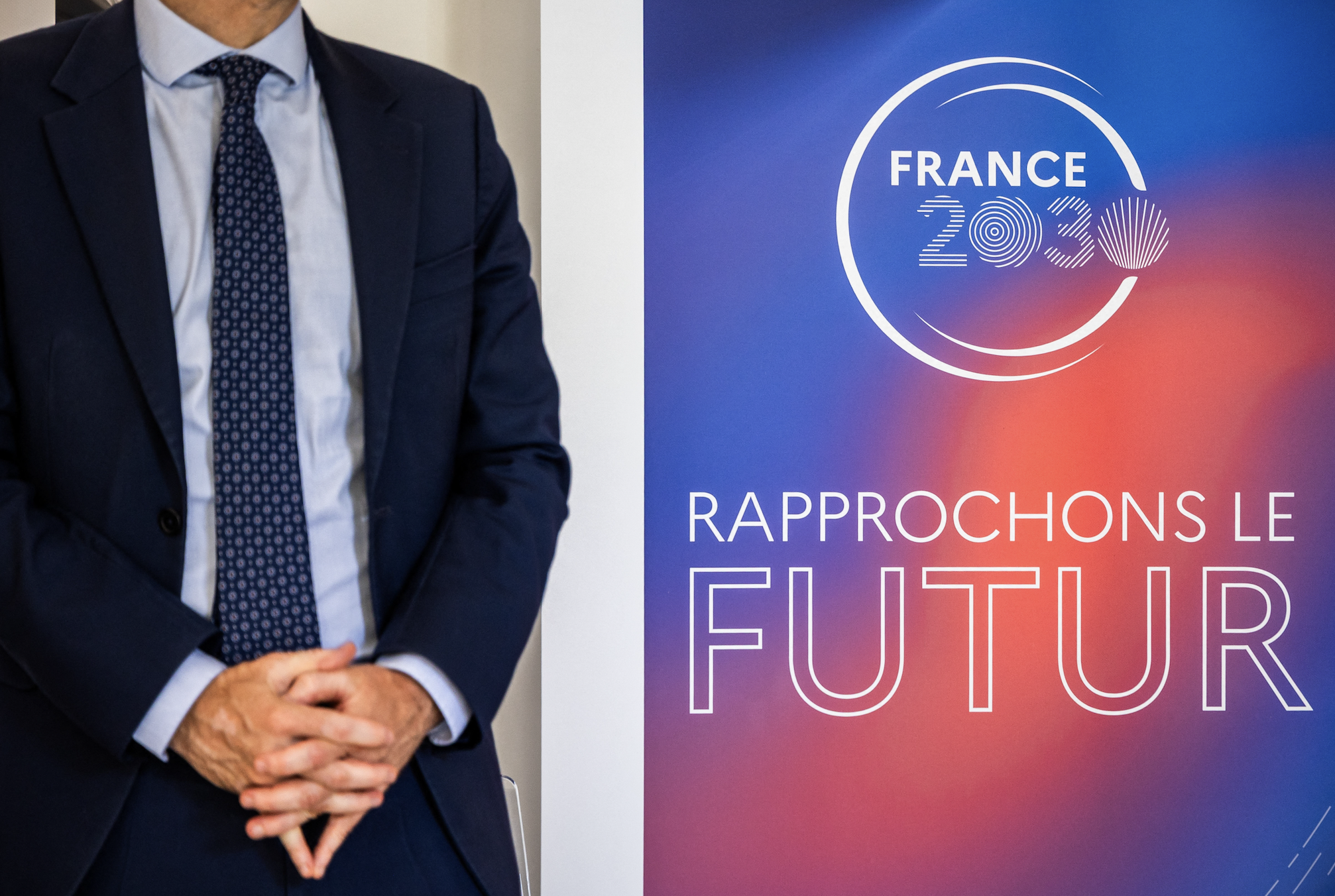 France 2030. Photo par JC MILHET / HANS LUCAS / HANS LUCAS VIA AFP