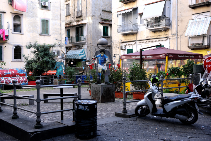 Naples - Photo par CARL RECINE / GETTY IMAGES EUROPE / GETTY IMAGES VIA AFP