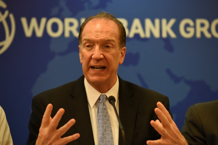 David Malpass, Président du groupe de la Banque mondiale - Crédits : Indraneel Chowdhury / NurPhoto / NurPhoto via AFP