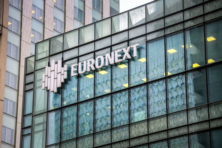 Euronext (©Laurent GRANDGUILLOT/REA)