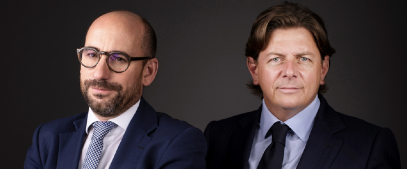 Antoine Flamarion et Mathieu Chabran (crédits: Tikehau Capital) 