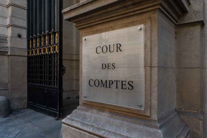 Cour des comptes. Photo par RICCARDO MILANI / HANS LUCAS / HANS LUCAS VIA AFP