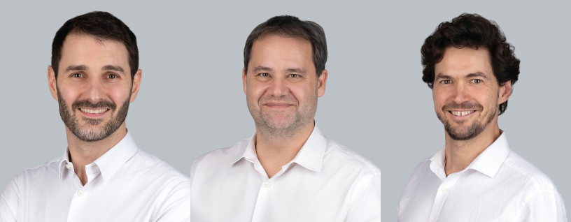 Xavier Lemonnier, Jérôme Richard et David Varet, les principaux exécutants du dispositif WPI pour le compte de Wendel, depuis IK Partners.