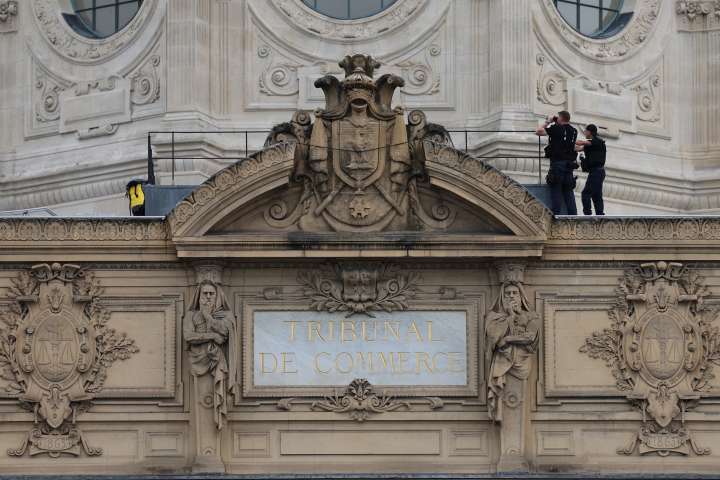 Tribunal de Commerce de Paris (©(Photo by Jack GUEZ / AFP)