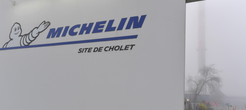 Michelin ferme ses usines de Cholet Vannes - AFP